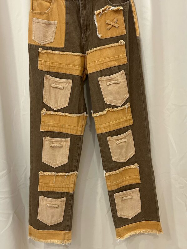 JEANS SENAPE